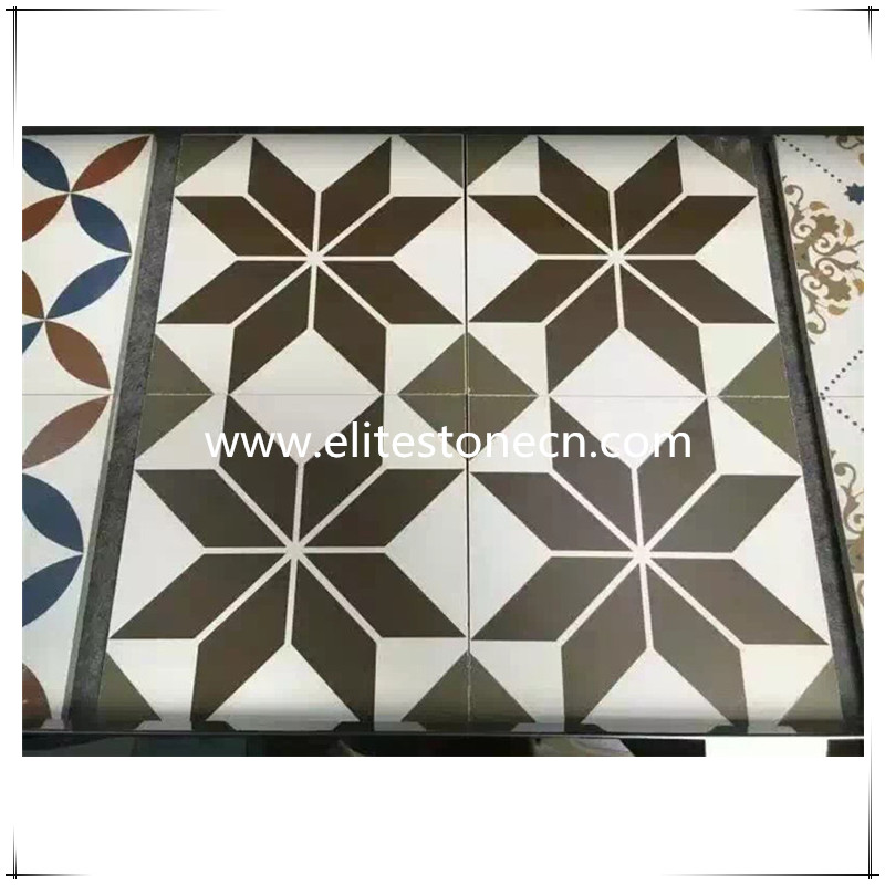 ES-E02 Encaustic Cement Tile Stella