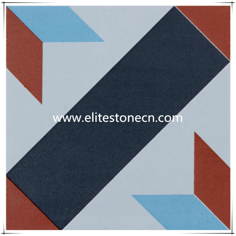 ES-E17 Encaustic Cement Tile Kaitlyn