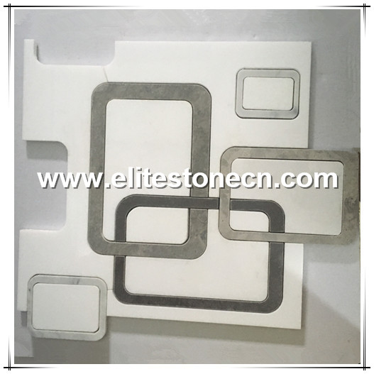 ES-W85 greek marble thassos white marble mosaic