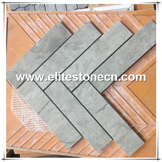 ES-R12 china manufactory herringbone mosaic tile paving natural stone mosaic for sale