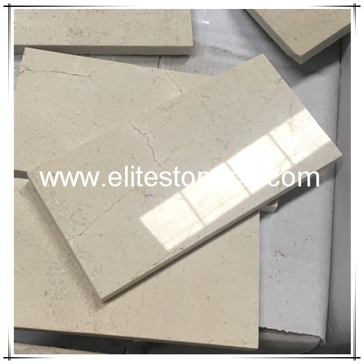 ES-A11 10mm thickness Crema Marfil Marble brick interior wall wall tiles