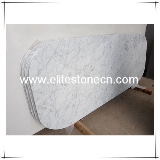 ES-V05 Carrara White Marble Coffee Table Dining Table Top