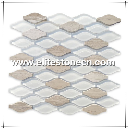 ES-W149 Bathroom wall tiles lantern marble mosaic