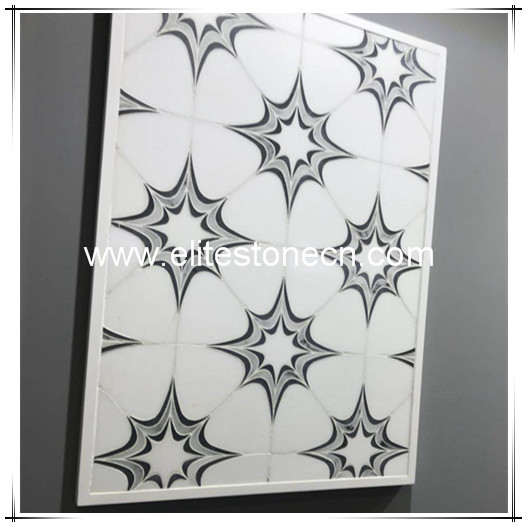 ES-W196 flower marble mosaic home mosaic for wall and floor