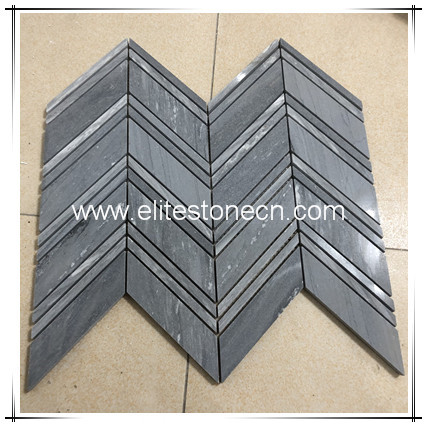 ES-R74 chevron backsplash tile mosaic stone marble tile mosaic