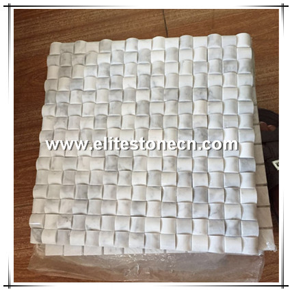 ES-C77 Wholesale Products 3D bread square marble mosaic