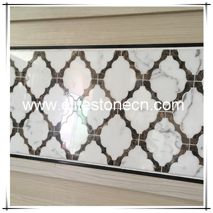 ES-W362 lantern marble stone interior decorative wall tile