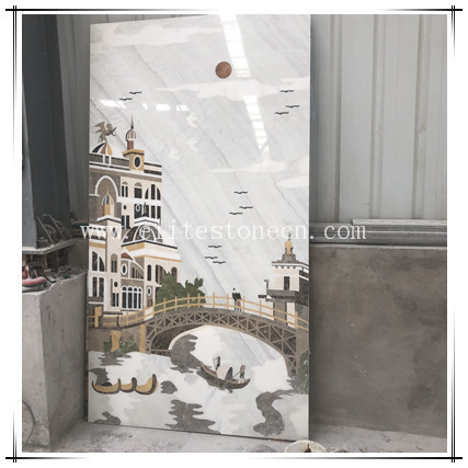ES-J38 Marble Murals Patterns Marble Art Picture, Stone Painting Mural Pattern